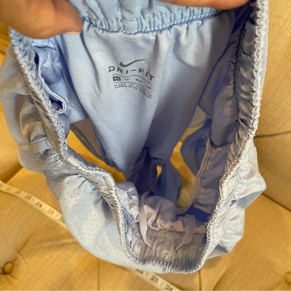 BB: Nike Dri Fit Running Shorts Light Periwinkle Sz XS - Picture 8 of 9